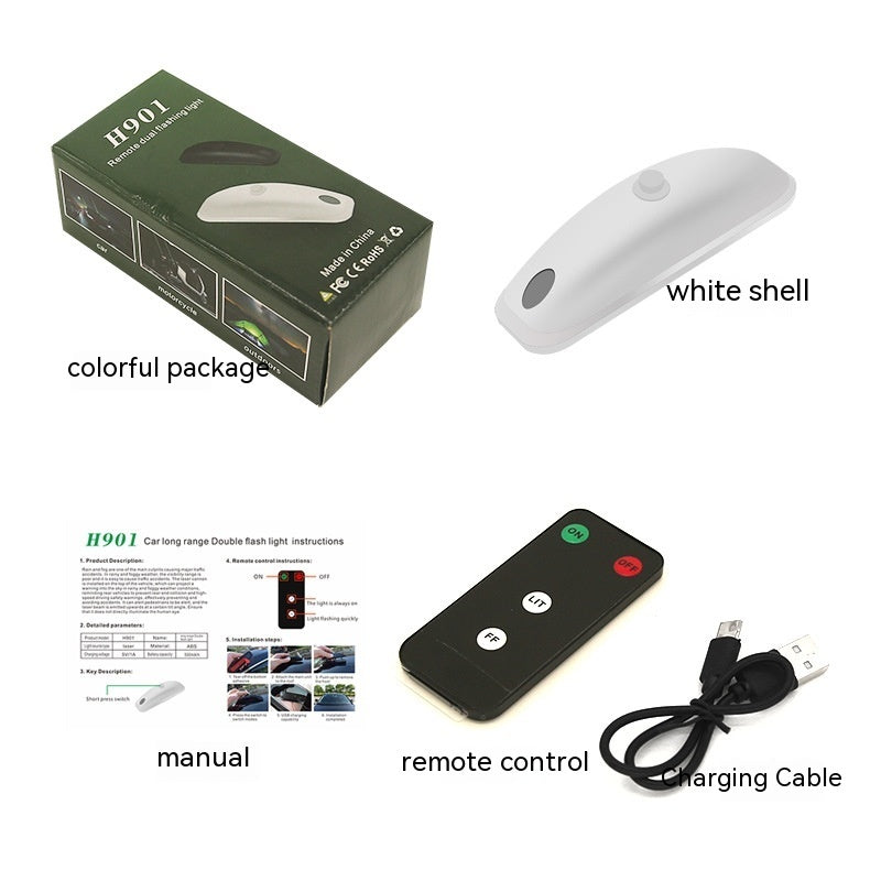 ๐จ Car Remote Pilot Strobe Light โ Fog & Rain Safety