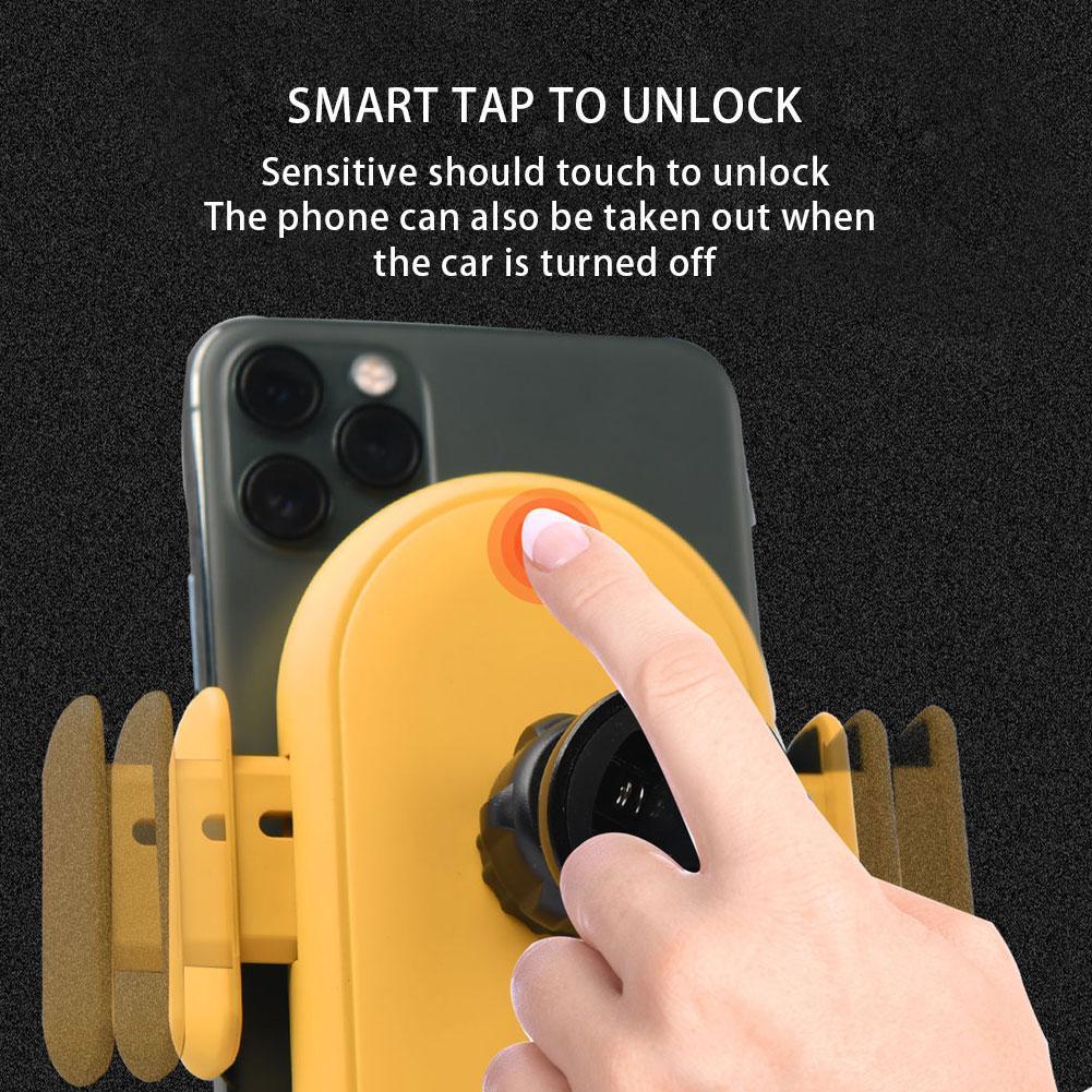 β‘ Infrared Sensor Wireless Car Charger Mount