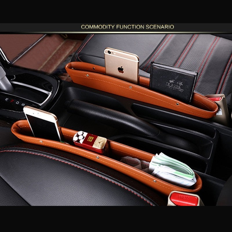 “Seat Gap Pocket 🧳 – No More Lost Items”