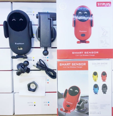 β‘ Infrared Sensor Wireless Car Charger Mount