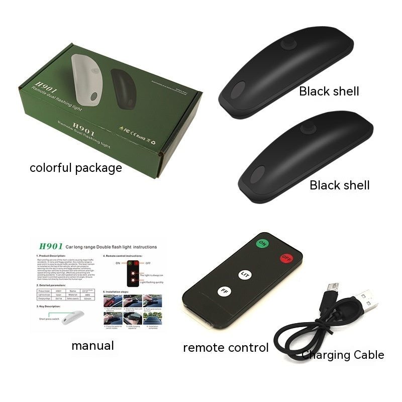๐จ Car Remote Pilot Strobe Light โ Fog & Rain Safety