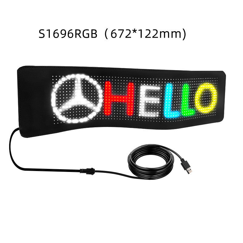 📱 “LED Phone Sign – Scroll Text Display 🔁”