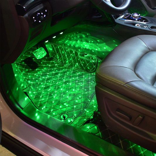 ✨ USB LED Starry Night Lamp – Car Atmosphere