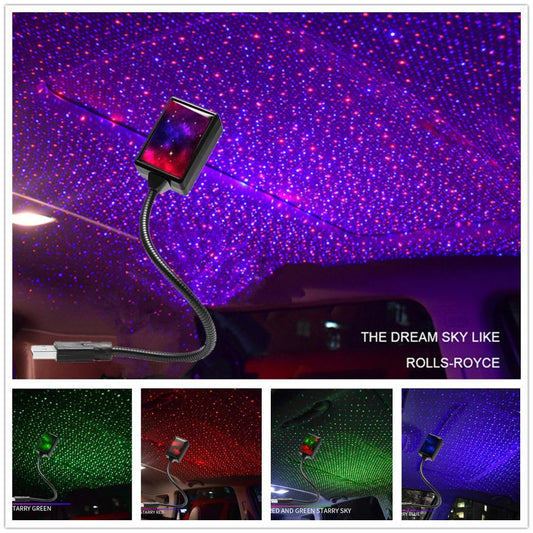 🌌 USB Star Light Projector – Galaxy Effect