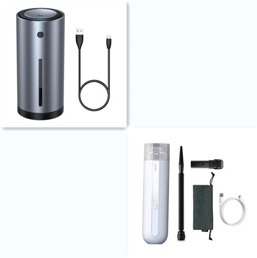 Mini Wireless Car Vacuum 5000Pa 🚗💨 – 2-in-1