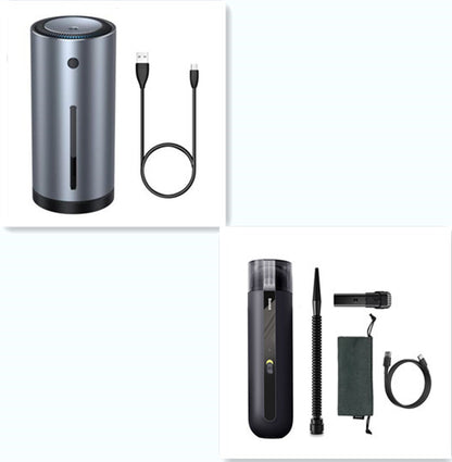 Mini Wireless Car Vacuum 5000Pa 🚗💨 – 2-in-1