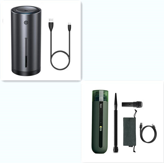 Mini Wireless Car Vacuum 5000Pa 🚗💨 – 2-in-1