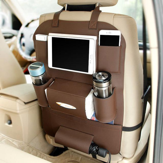 “Premium Seat Organizer 🧰 – Classy & Useful”