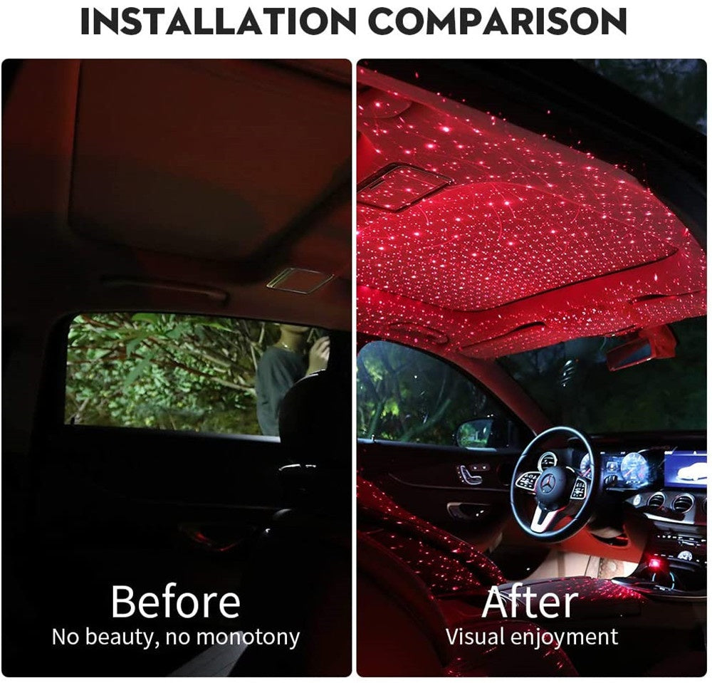 🌌 USB Star Light Projector – Galaxy Effect