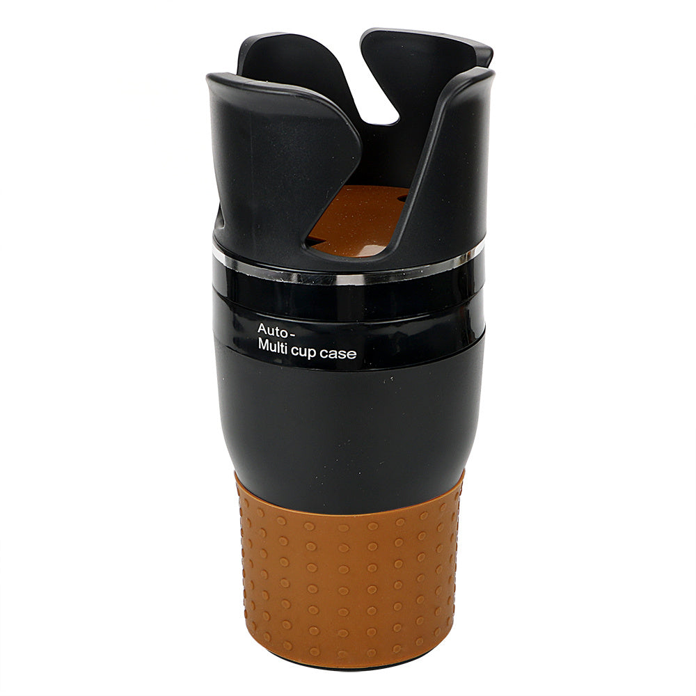 🚗 Universal Car Cup Holder – Rotating Drink & Storage Organizer