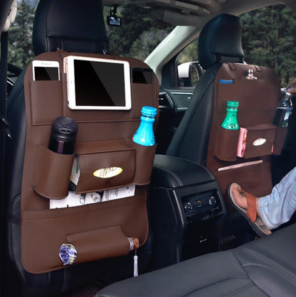 “Premium Seat Organizer 🧰 – Classy & Useful”