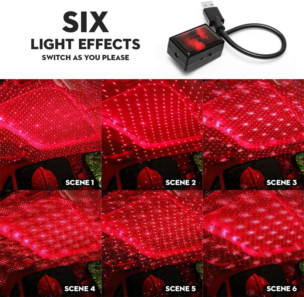 🌌 USB Star Light Projector – Galaxy Effect