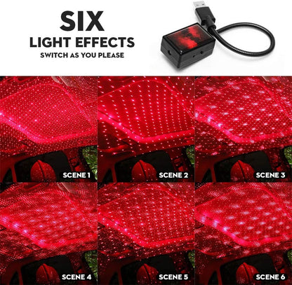🌌 USB Star Light Projector – Galaxy Effect