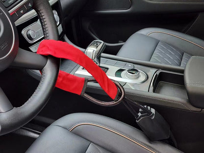 🔒 “Steering Wheel Lock – Anti-Theft Wire Rope 🛡️”