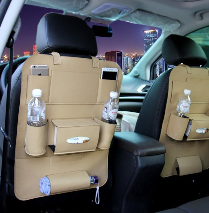 “Premium Seat Organizer 🧰 – Classy & Useful”