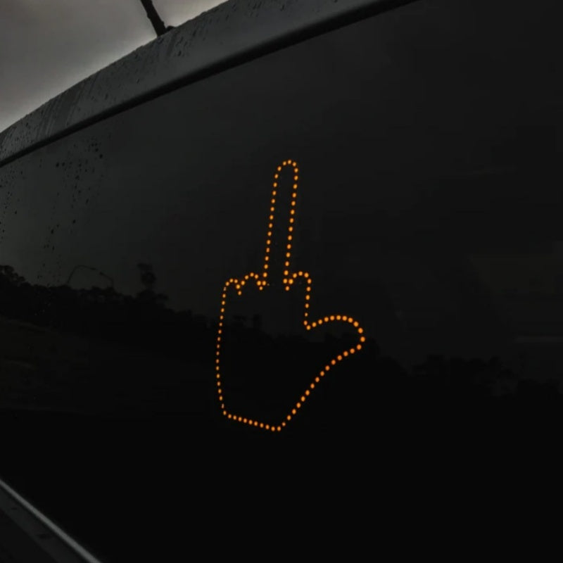 🖐️ Funny LED Gesture Light – Remote Control