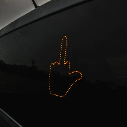 🖐️ Funny LED Gesture Light – Remote Control
