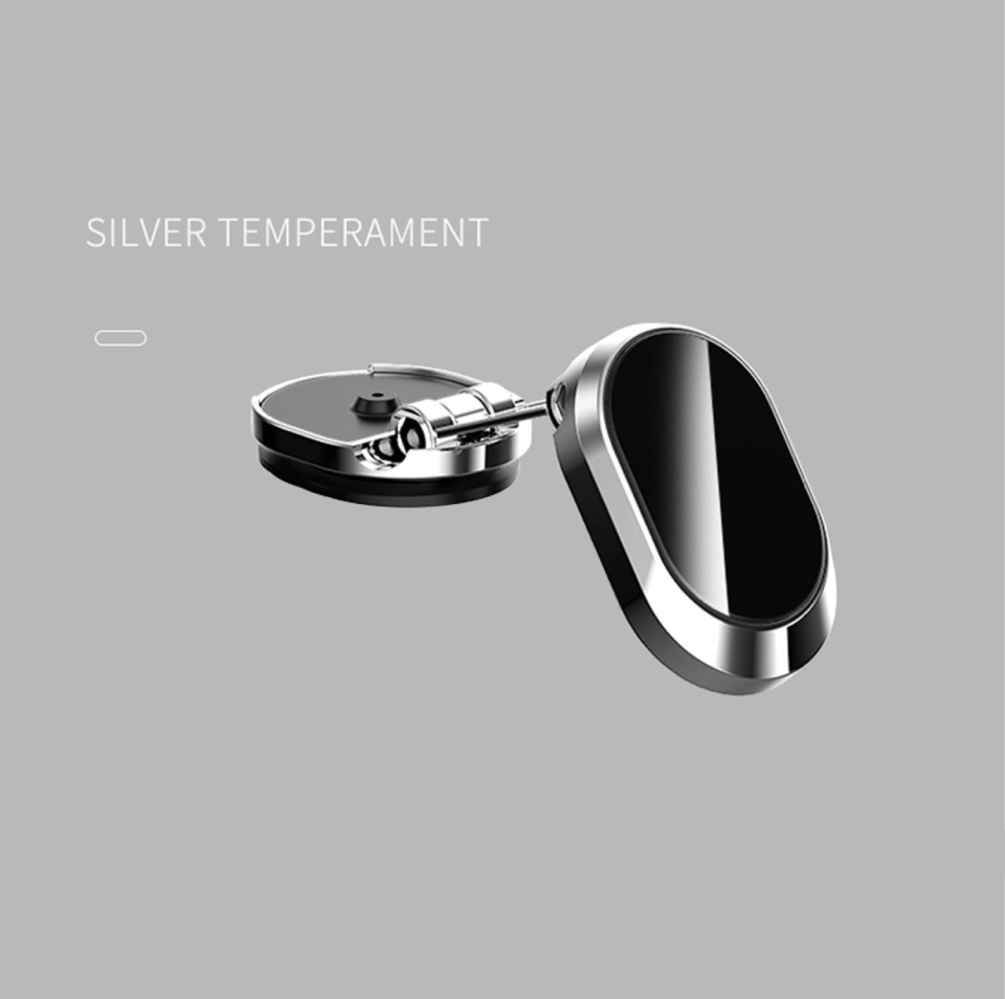 "Magnetic Foldable Phone Holder 🧲 – Sleek & Secure"