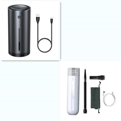 Mini Wireless Car Vacuum 5000Pa 🚗💨 – 2-in-1