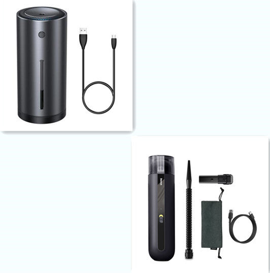 Mini Wireless Car Vacuum 5000Pa 🚗💨 – 2-in-1
