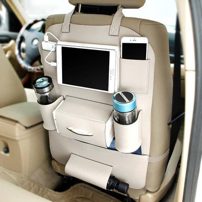 “Premium Seat Organizer 🧰 – Classy & Useful”