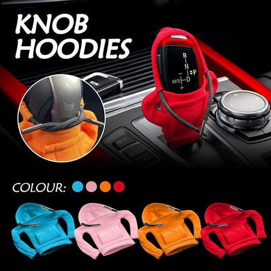Cozy Gear Shift Knob Hoodie Cover – Universal Fit for Manual & Automatic