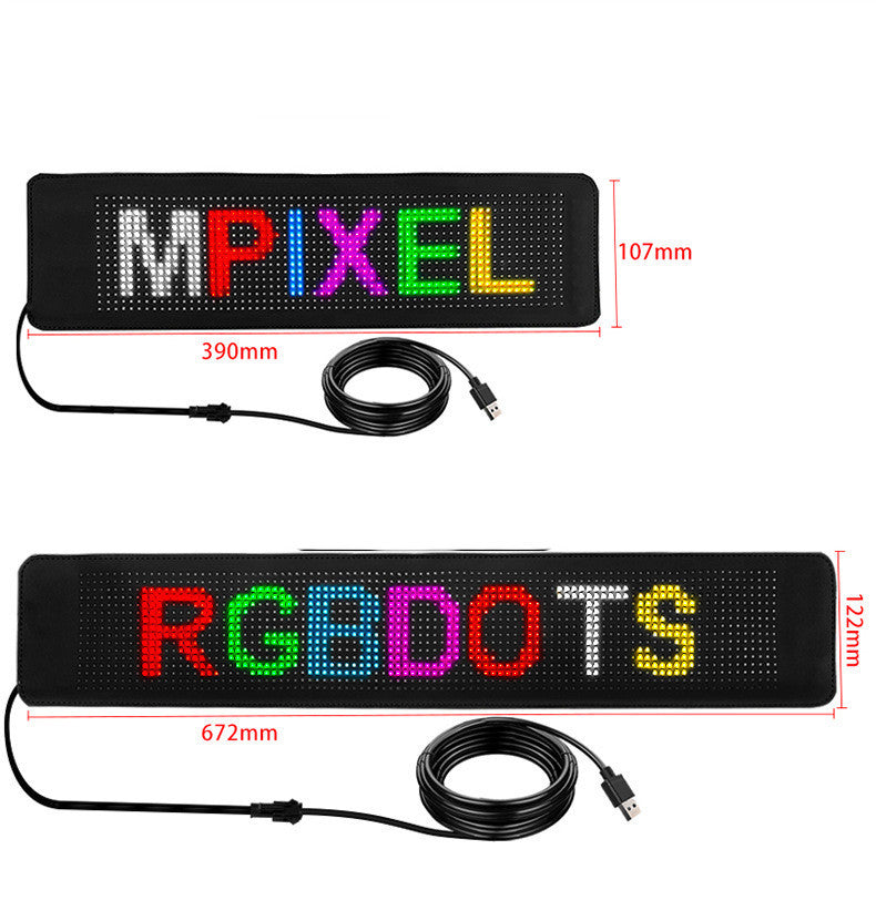 📱 “LED Phone Sign – Scroll Text Display 🔁”