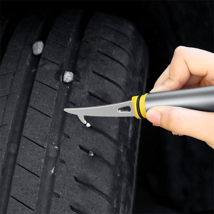 🛠️ 3-in-1 Car Cleaning Brush + Emergency Tool