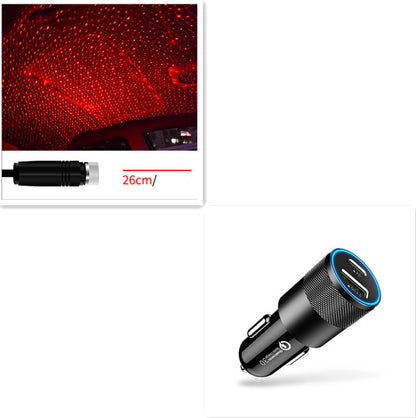 🌌 USB Star Light Projector – Galaxy Effect