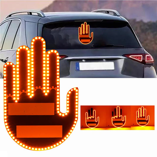 🖐️ Funny LED Gesture Light – Remote Control