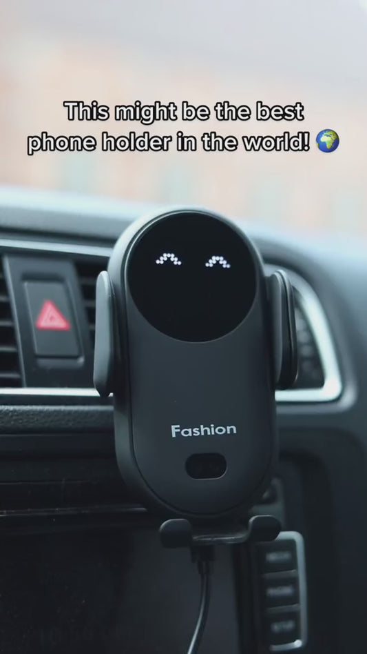 ⚡ Infrared Sensor Wireless Car Charger Mount