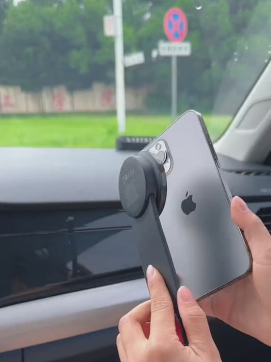 🧲 Magnetic Wireless Car Charger – 15W Fast Charge